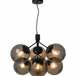 Suspension Nordlux IVONA Noir, 6 lumières