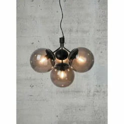 Suspension Nordlux IVONA Noir, 4 lumières