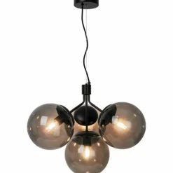 Suspension Nordlux IVONA Noir, 4 lumières