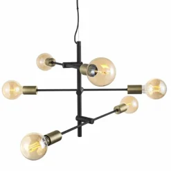 Suspension Nordlux JOSEFINE Noir, 6 lumières