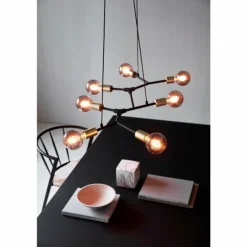 Suspension Nordlux JOSEFINE Noir, 7 lumières