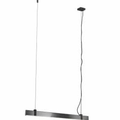 Suspension Nordlux LILT LED Chrome, Noir, 1 lumière