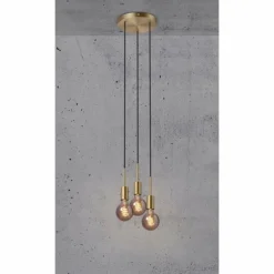 Suspension Nordlux PACO Laiton, 3 lumières