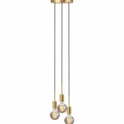 Suspension Nordlux PACO Laiton, 3 lumières