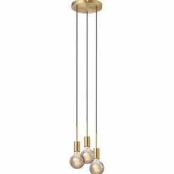 Suspension Nordlux PACO Laiton, 3 lumières