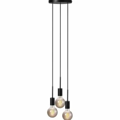 Suspension Nordlux PACO Noir, 3 lumières