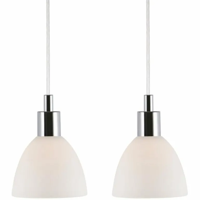 Suspension Nordlux RAY Chrome, 2 lumières