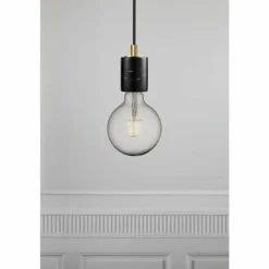Suspension Nordlux SIV Laiton, Noir, Blanc, 1 lumière