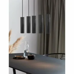 Suspension Nordlux TILO Noir, 5 lumières