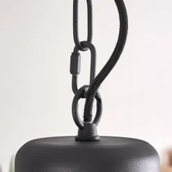 Suspension Ogho Noir, 2 lumières