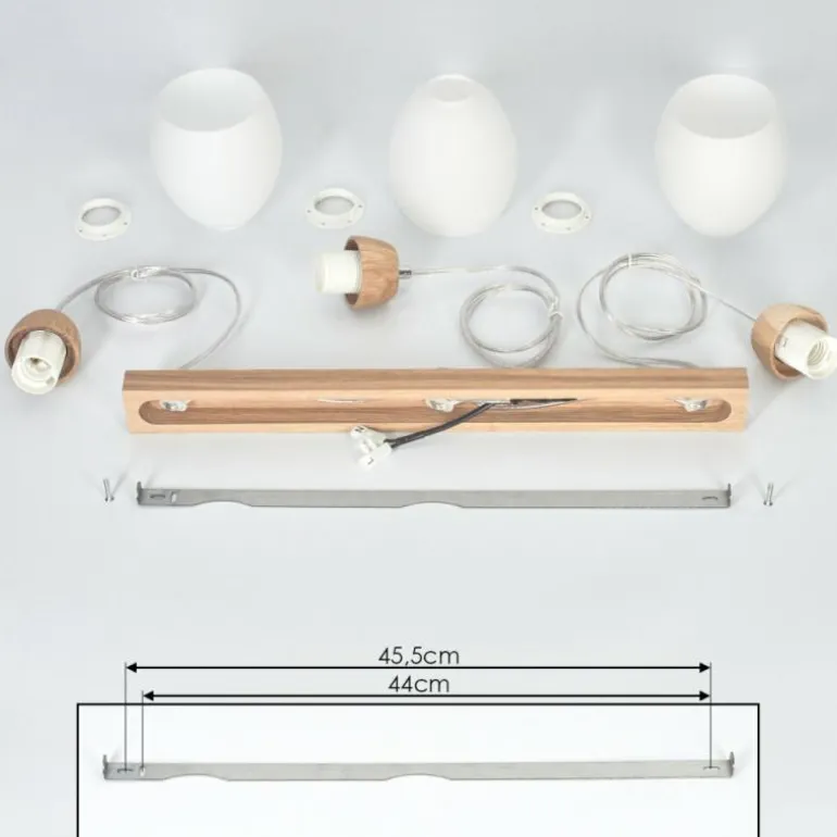 Suspension Ombucta Écru, 3 lumières