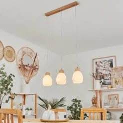 Suspension Ombucta Écru, 3 lumières