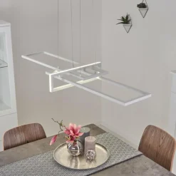 Suspension Omega LED Blanc, 1 lumière