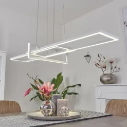 Suspension Omega LED Blanc, 1 lumière