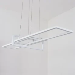 Suspension Omega LED Blanc, 1 lumière