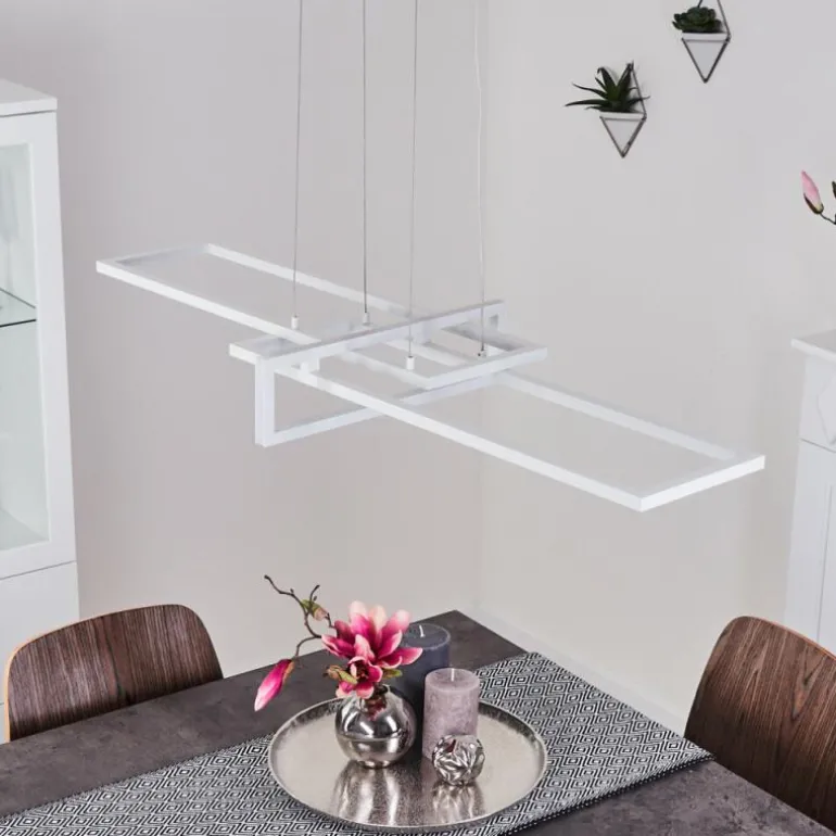 Suspension Omega LED Blanc, 1 lumière