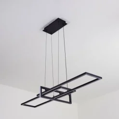 Suspension Omega LED Noir, 1 lumière