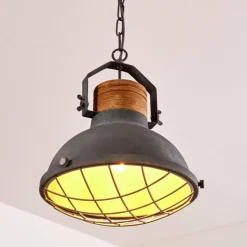 Suspension Onsala Gris, Pierre, 1 lumière