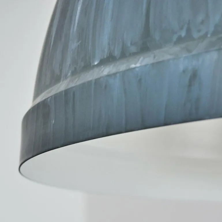 Suspension Orny Bleu, Gris, 1 lumière