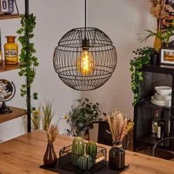 Suspension Pampanillo Noir, 1 lumière