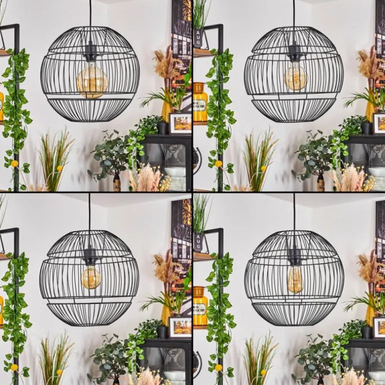 Suspension Pampanillo Noir, 1 lumière