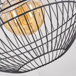 Suspension Pampanillo Noir, 1 lumière