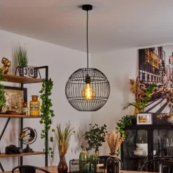 Suspension Pampanillo Noir, 1 lumière