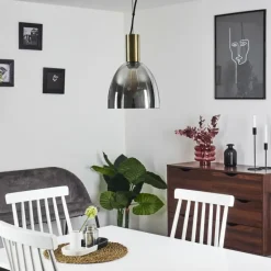 Suspension Panuhe Laiton, 1 lumière