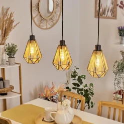 Suspension Pardieiro Noir, 3 lumières