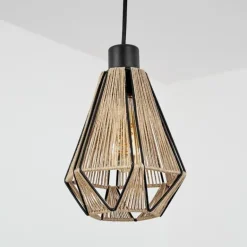 Suspension Pardieiro Noir, 1 lumière