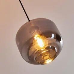 Suspension Patterson Noir, 1 lumière