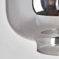 Suspension Patterson Noir, 1 lumière