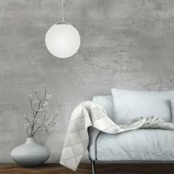 Suspension Paul Neuhaus BOLO Argenté, 1 lumière