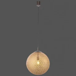 Suspension Paul Neuhaus GRETA Rouille, 1 lumière