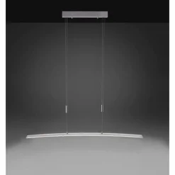 Suspension Paul Neuhaus JANINA LED Acier inoxydable, 1 lumière