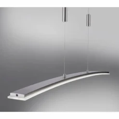 Suspension Paul Neuhaus JANINA LED Acier inoxydable, 1 lumière