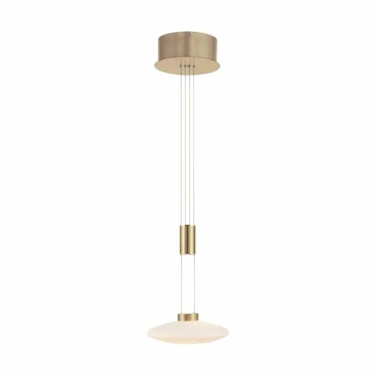 Suspension Paul Neuhaus LAUTADA LED Laiton, 1 lumière