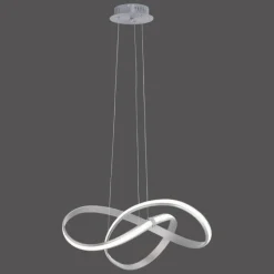 Suspension Paul Neuhaus MELINDA LED Acier inoxydable, 1 lumière
