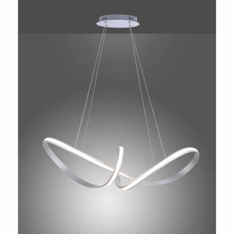 Suspension Paul Neuhaus MELINDA LED Acier inoxydable, 1 lumière