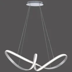 Suspension Paul Neuhaus MELINDA LED Acier inoxydable, 1 lumière