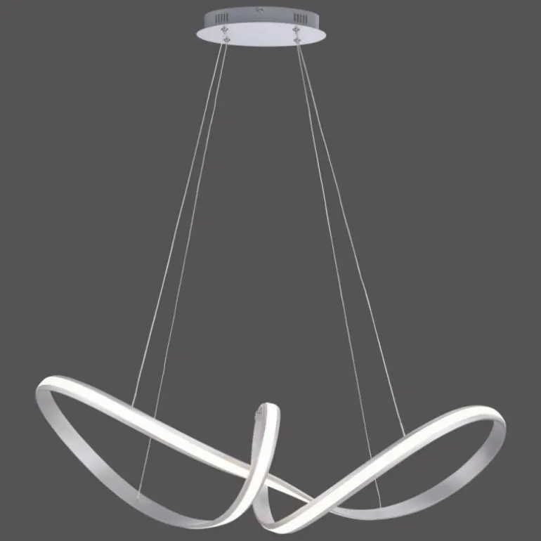 Suspension Paul Neuhaus MELINDA LED Acier inoxydable, 1 lumière