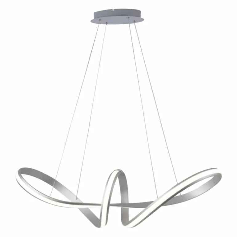 Suspension Paul Neuhaus MELINDA LED Acier inoxydable, 1 lumière