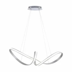 Suspension Paul Neuhaus MELINDA LED Acier inoxydable, 1 lumière