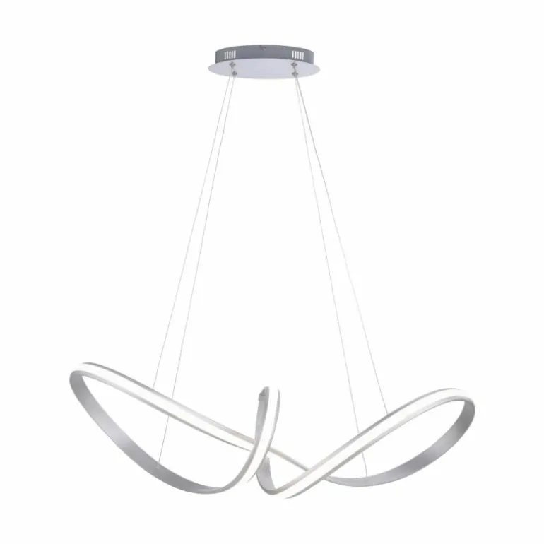Suspension Paul Neuhaus MELINDA LED Acier inoxydable, 1 lumière