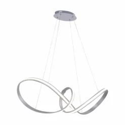 Suspension Paul Neuhaus MELINDA LED Acier inoxydable, 1 lumière