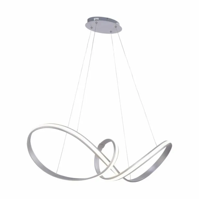 Suspension Paul Neuhaus MELINDA LED Acier inoxydable, 1 lumière