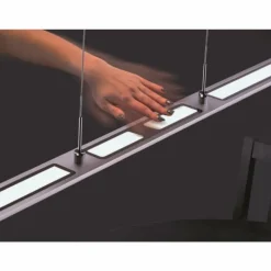 Suspension Paul Neuhaus NIKA LED Aluminium, 1 lumière