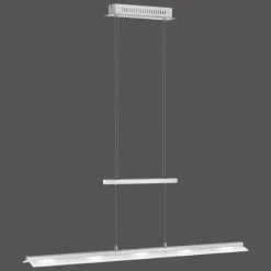 Suspension Paul Neuhaus NELE LED Acier inoxydable, 5 lumières