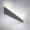 Suspension Paul Neuhaus NILA LED Anthracite, 2 lumières, Télécommandes