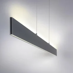 Suspension Paul Neuhaus NILA LED Anthracite, 2 lumières, Télécommandes